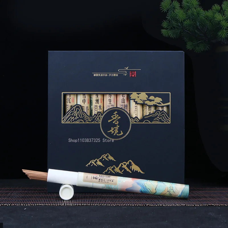 Kit Caixa de Incenso com 10 Aromas Aleatorios