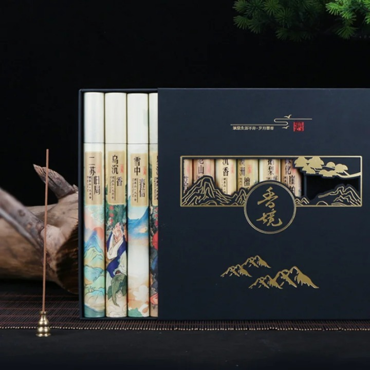 Kit Caixa de Incenso com 10 Aromas Aleatorios